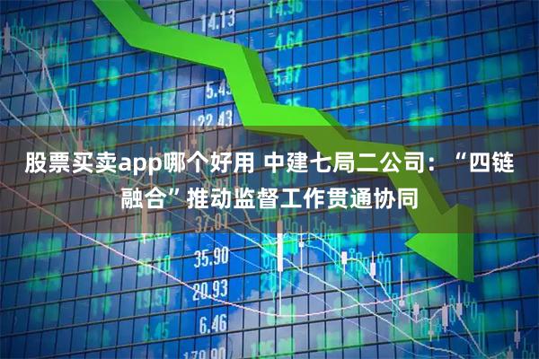 股票买卖app哪个好用 中建七局二公司：“四链融合”推动监督工作贯通协同
